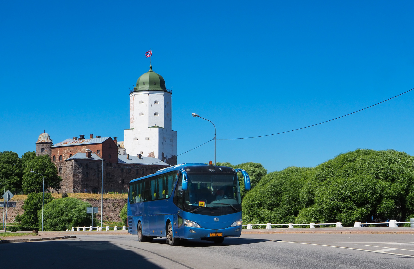 Ленинградская область, Yutong ZK6119HA № ВА 182 78