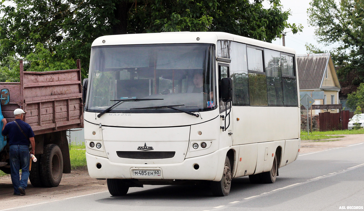 Pskovo sritis, MAZ-256.270 Nr. М 485 ЕН 60