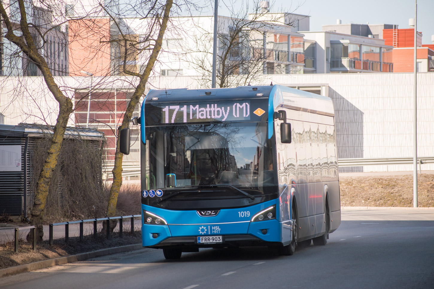 Финляндия, VDL Citea LE-122 № 1019