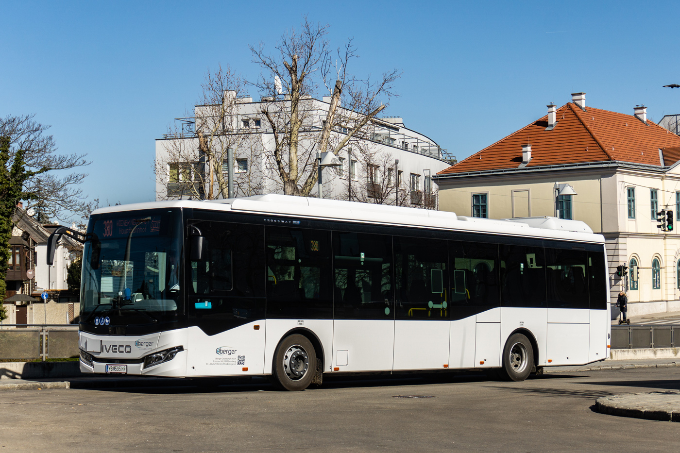 Австрия, IVECO Crossway LE LINE 12M ELEC № WB 595 HR