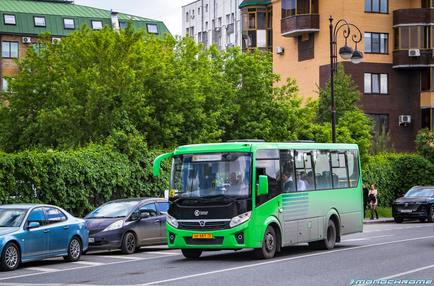 Тюменская область, ПАЗ-320435-04 "Vector Next" № АВ 681 72