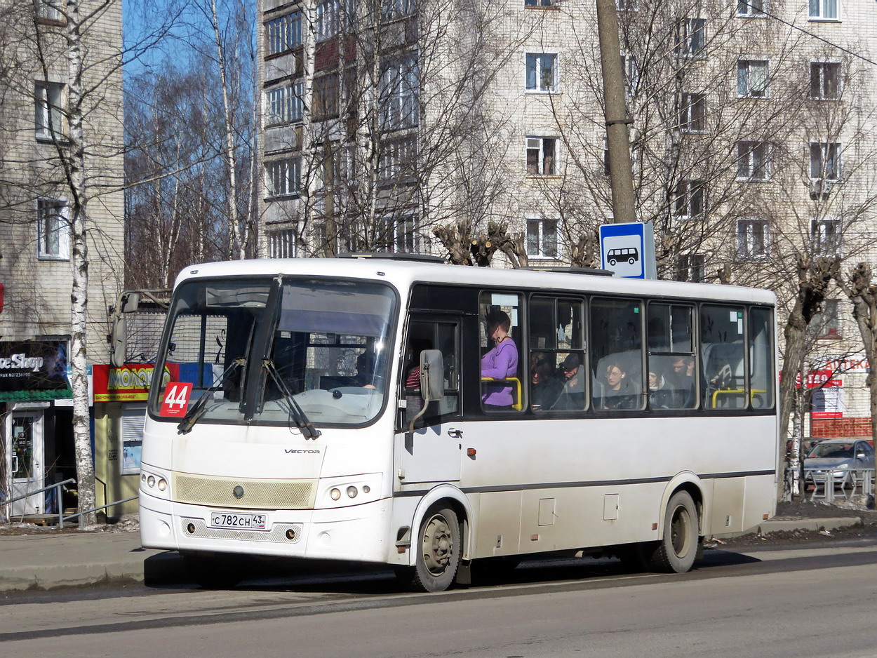 Кировская область, ПАЗ-320412-05 "Вектор" № С 782 СН 43