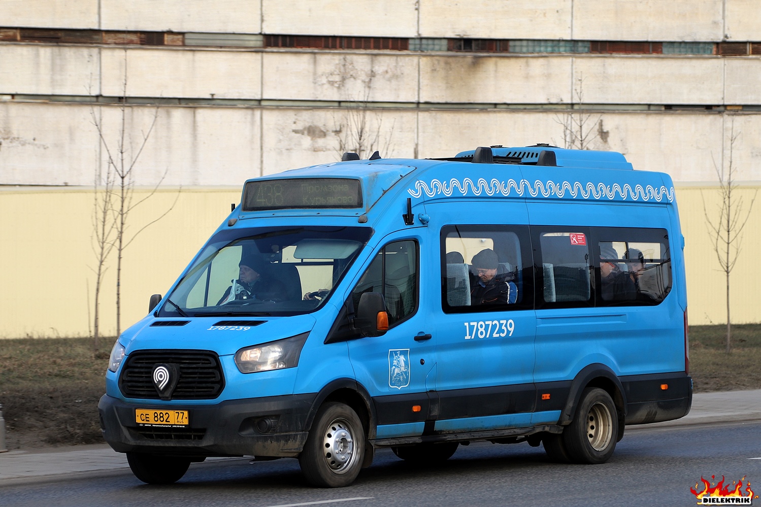 Москва, Нижегородец-222708 (Ford Transit FBD) № 1787239