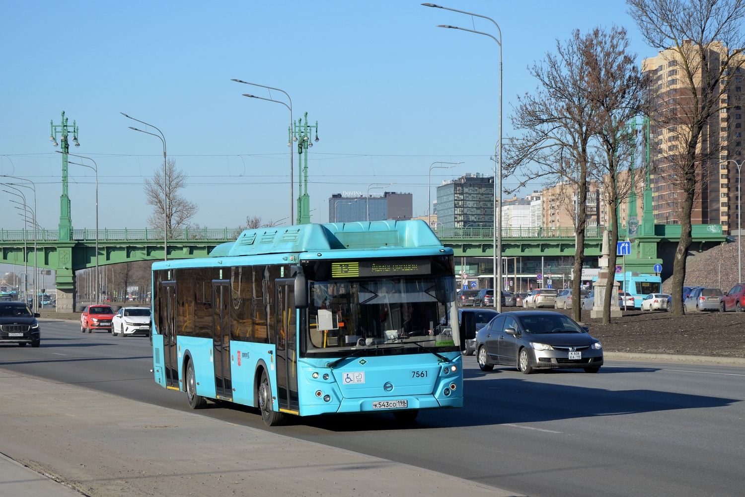 Санкт-Петербург, ЛиАЗ-5292.67 (CNG) № 7561