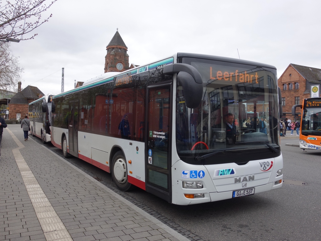 Гессен, MAN A20 Lion's City Ü NÜ323 № GI-E 537