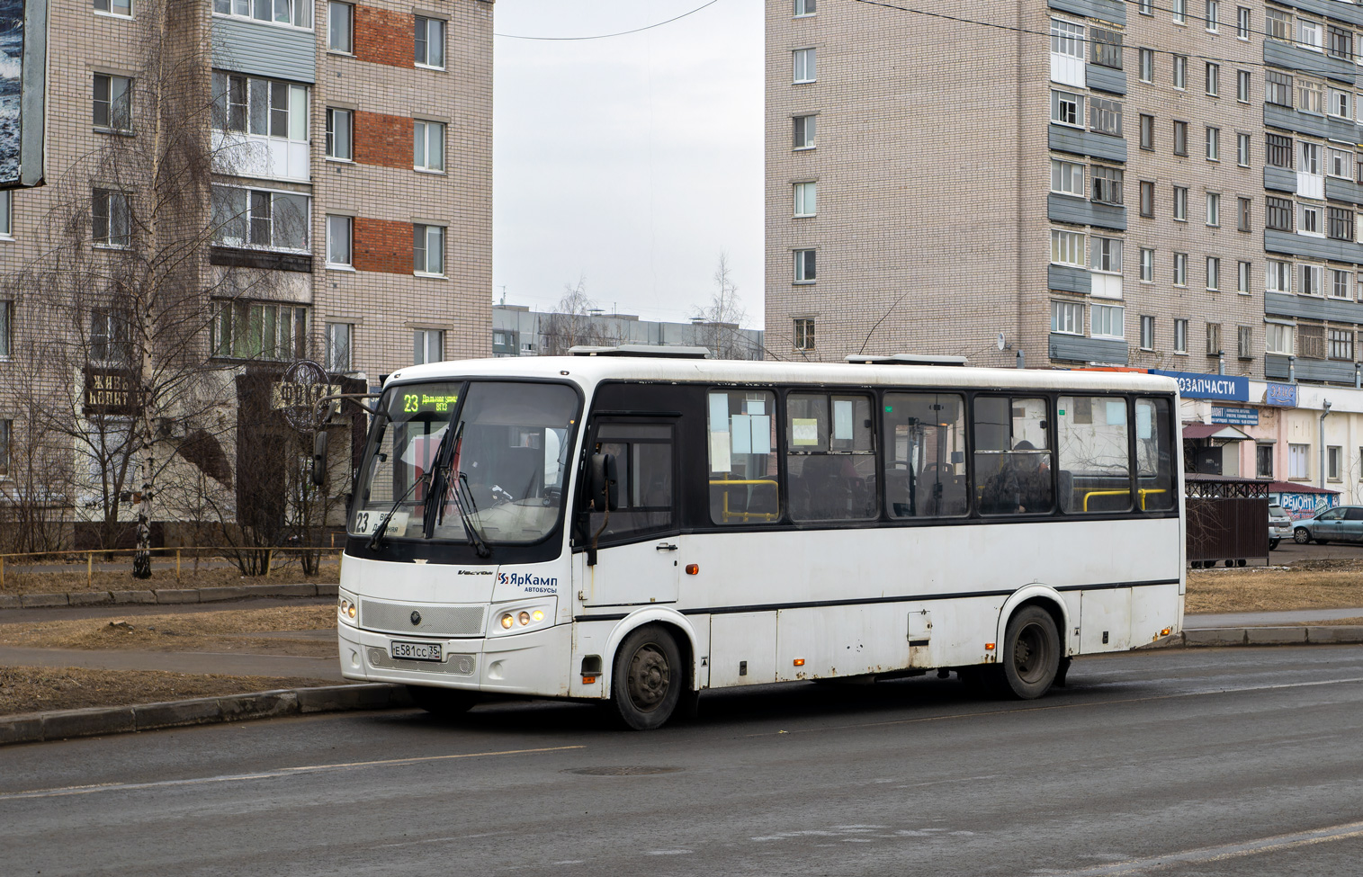Вологодская область, ПАЗ-320412-05 "Вектор" № Е 581 СС 35