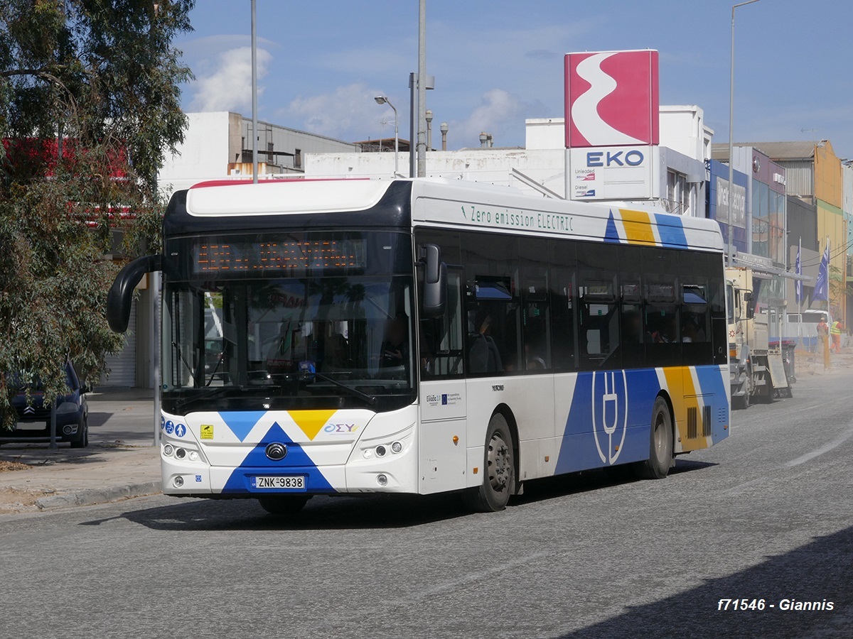 Греция, Yutong E12 (ZK6128BEVG) № 9838