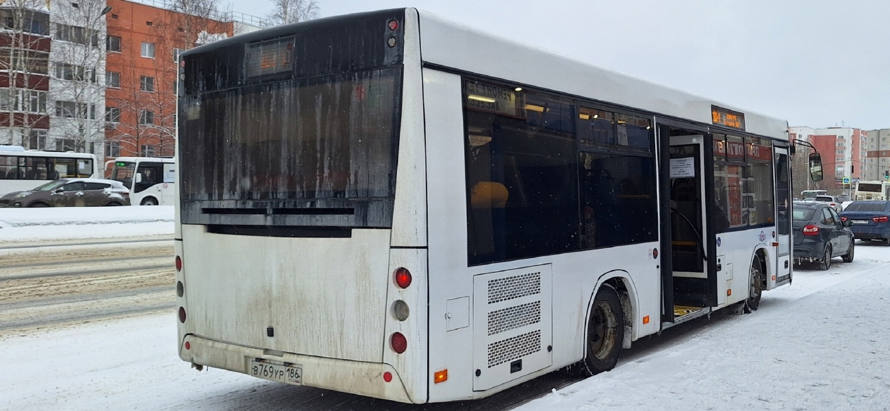 Ханты-Мансийский АО, МАЗ-206.086 № В 769 УР 186