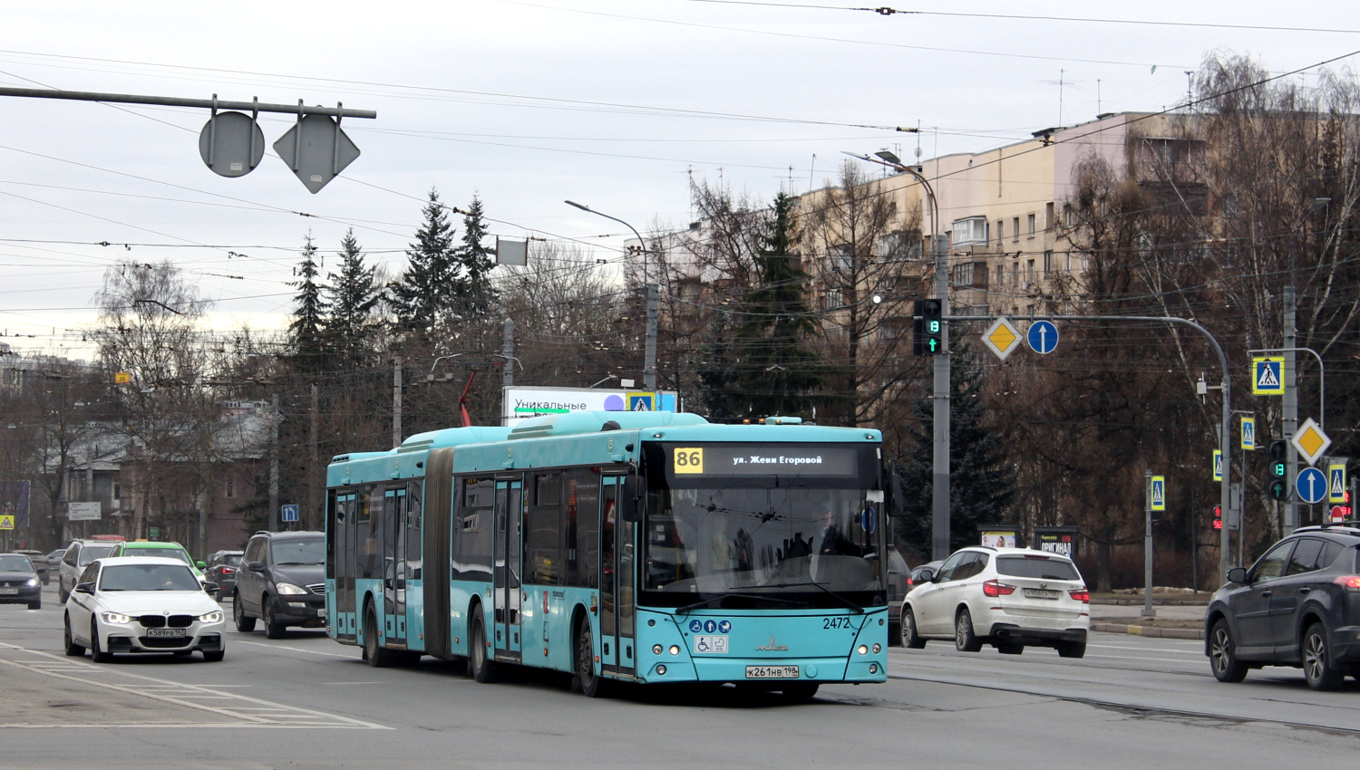 Санкт-Петербург, МАЗ-216.066 № 2472