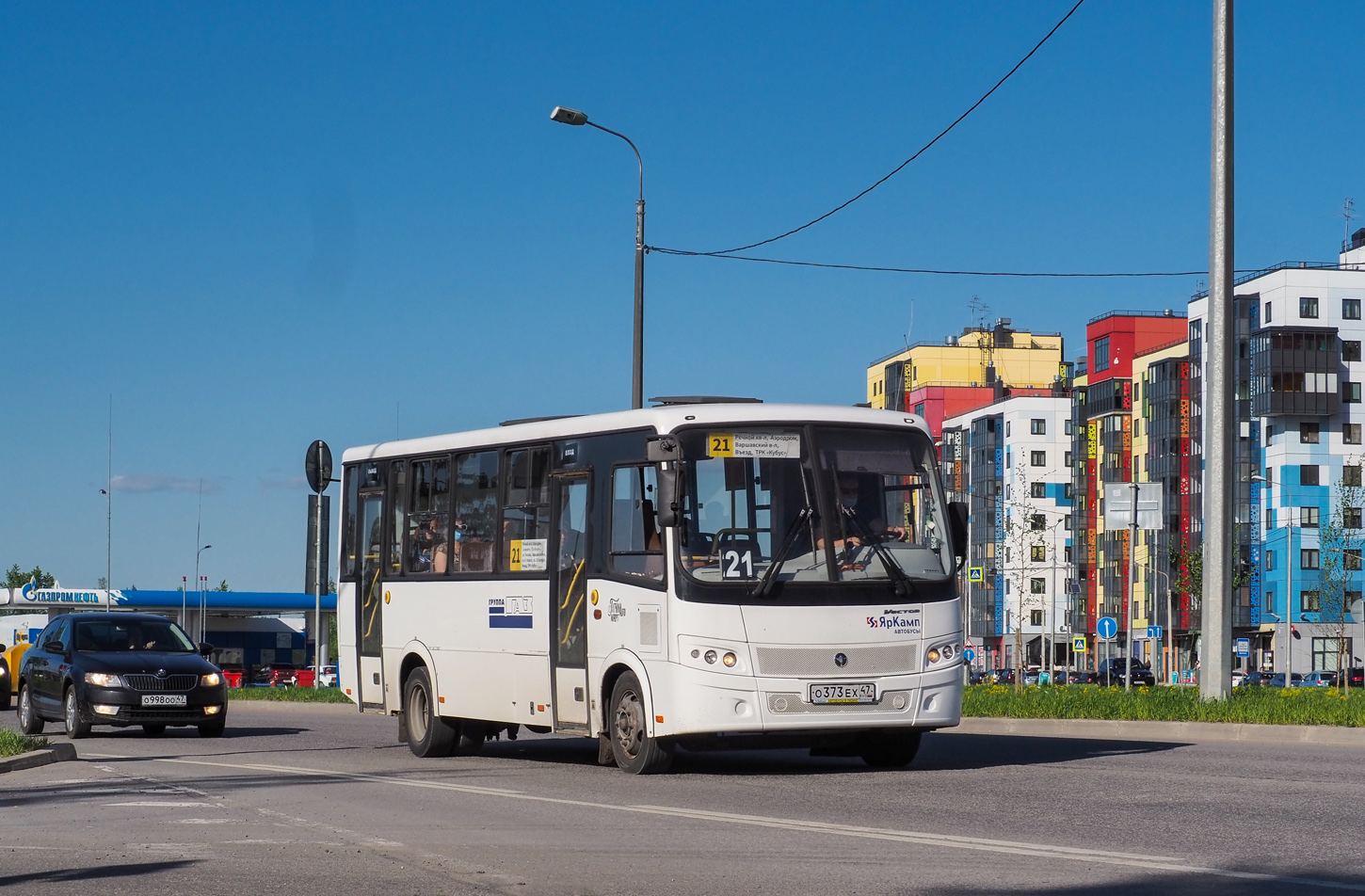 Ленинградская область, ПАЗ-320412-05 "Вектор" № О 373 ЕХ 47