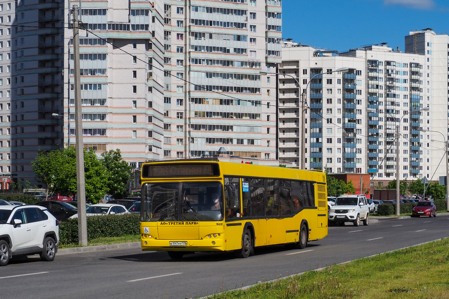 Санкт-Петербург, МАЗ-103.468 № В 197 НУ 178