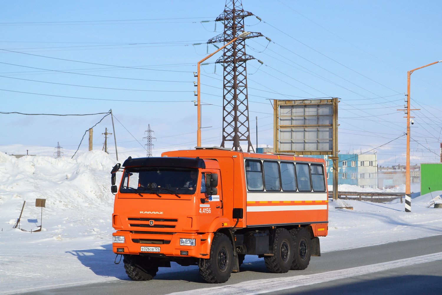 Красноярский край, НефАЗ-4208-24 № 4.4156