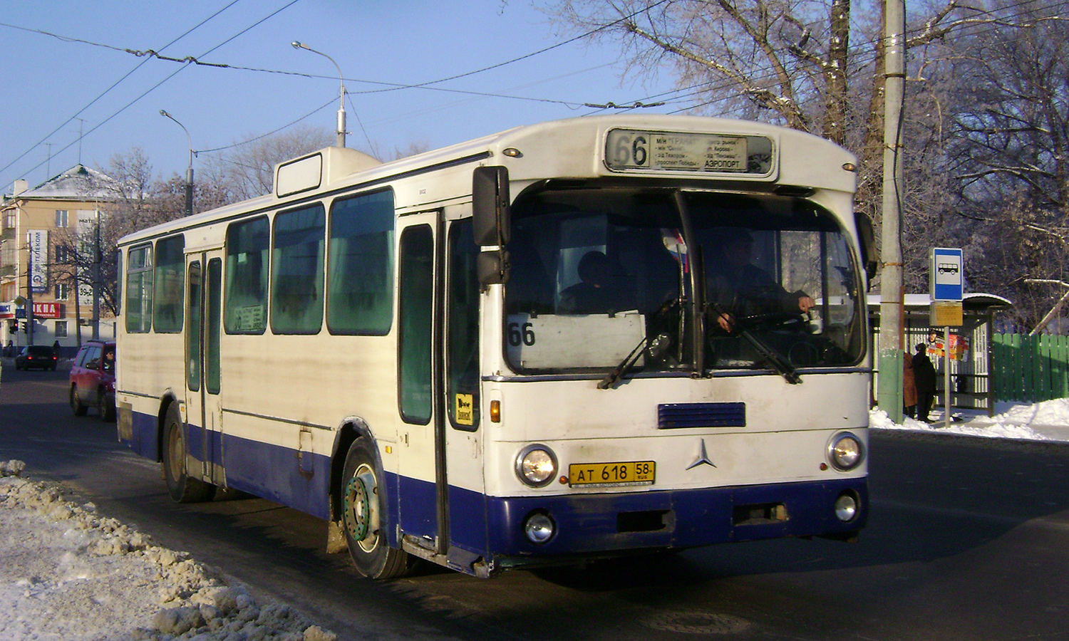 Пензенская область, Mercedes-Benz O305 № АТ 618 58