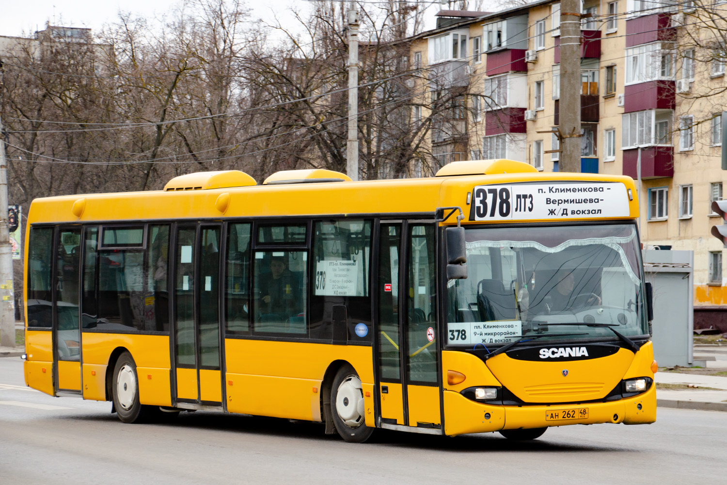 Липецкая область, Scania OmniLink I (Скания-Питер) № АН 262 48