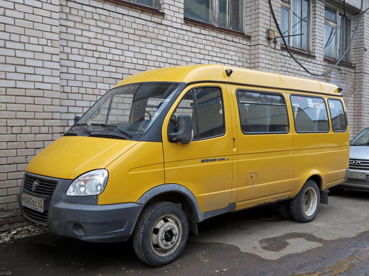 Кировская область, ГАЗ-322121 (X96) № М 043 ОС 43
