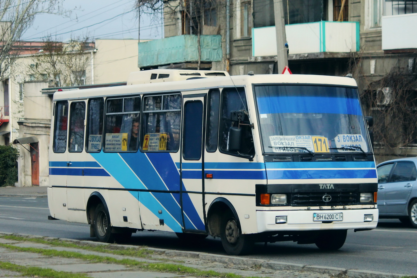 Одесская область, БАЗ-А079.25 "Мальва" № BH 6200 CI