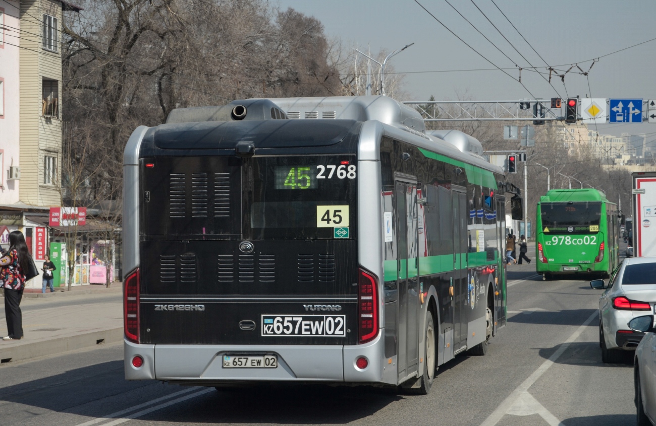 Алматы, Yutong ZK6126HG (QazTehna) № 2768