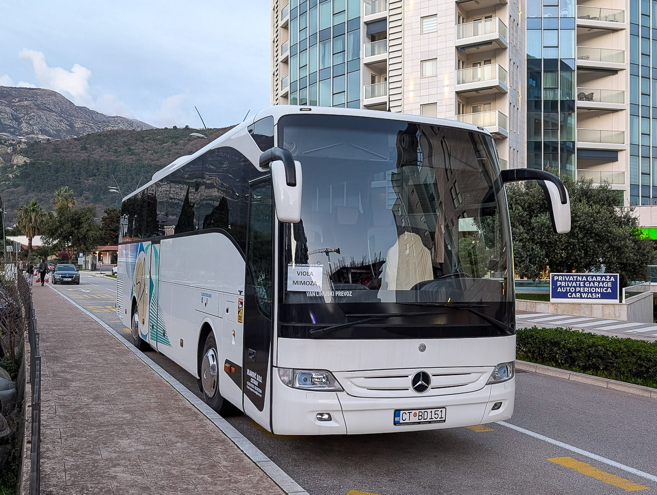 Черногория, Mercedes-Benz Tourismo II 15RHD № CT BD151