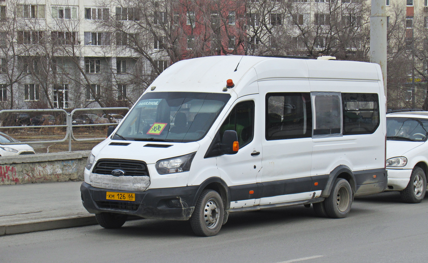 Свердловская область, Ford Transit FBD [RUS] (Z6F.ESG.) № КМ 126 66