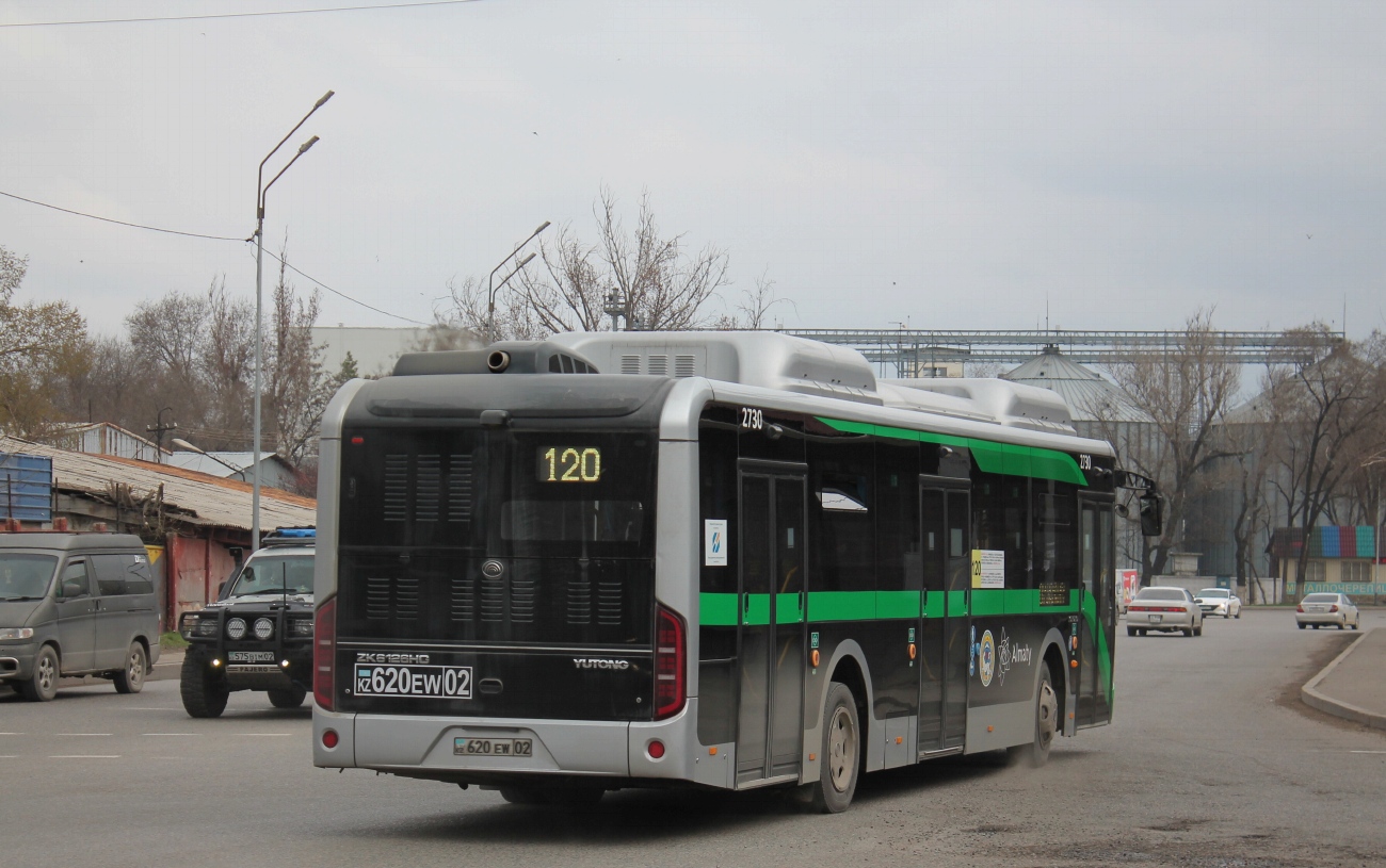 Алматы, Yutong ZK6126HG (QazTehna) № 2730