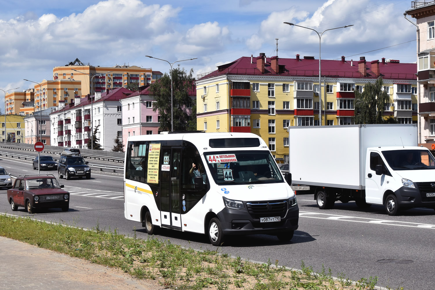 Московская область, ГАЗ-A68R52 City № У 087 УТ 790