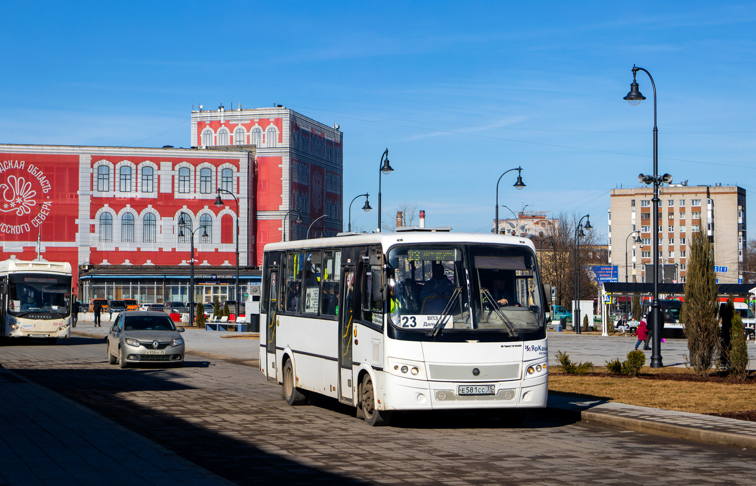 Вологодская область, ПАЗ-320412-05 "Вектор" № Е 581 СС 35