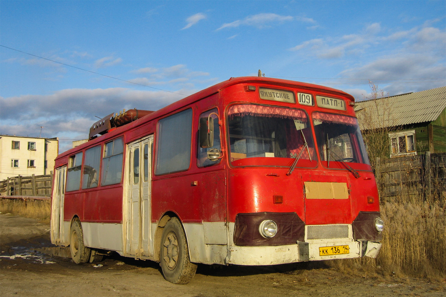 Саха (Якутия), ЛиАЗ-677МС № КК 136 14