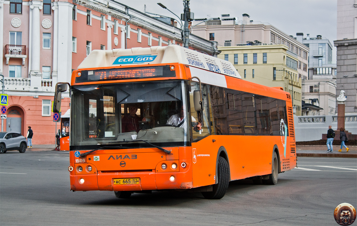 Нижегородская область, ЛиАЗ-5292.67 (CNG) № 15429