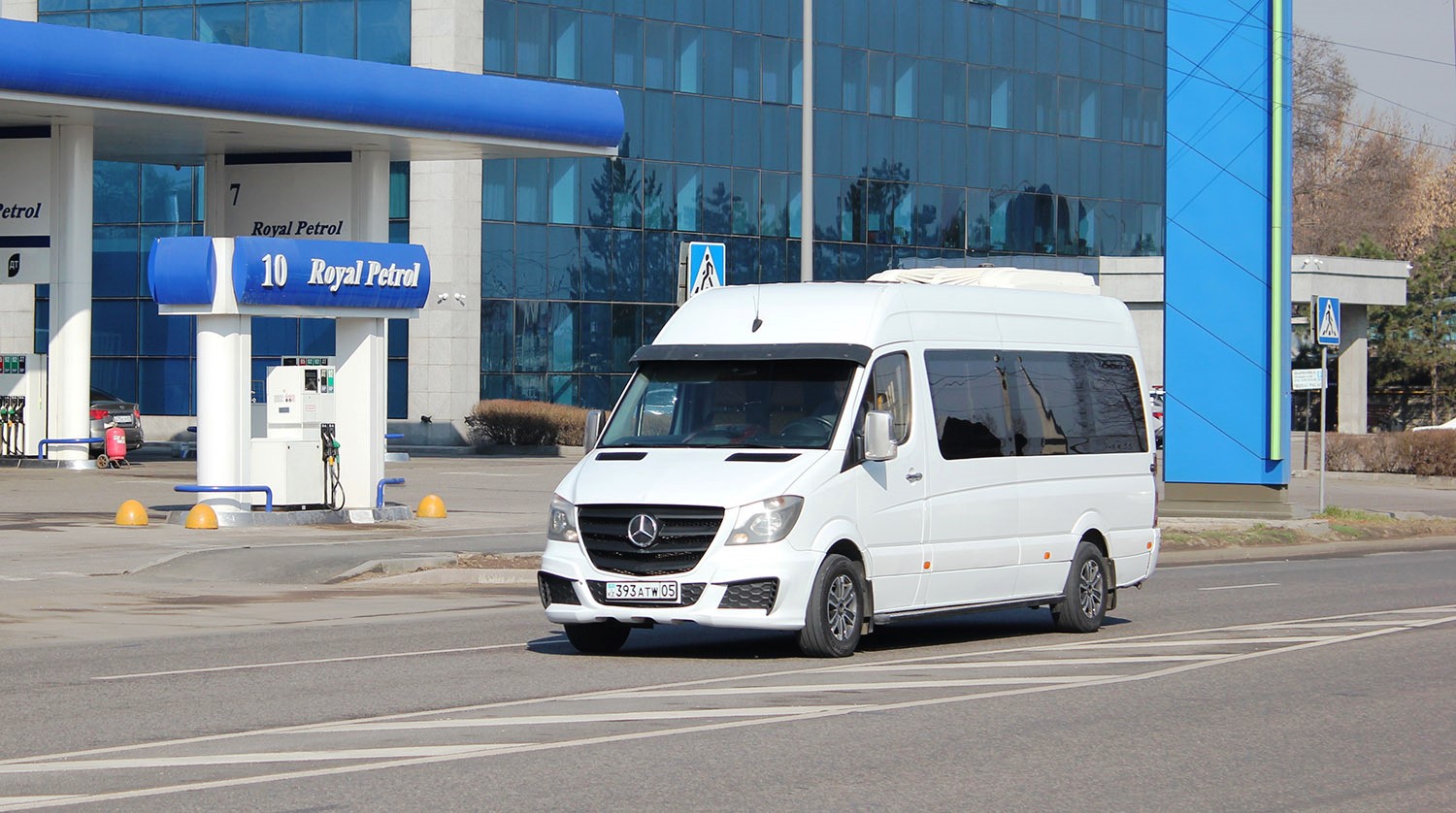 Алматы, Mercedes-Benz Sprinter W906 314CDI № 393 ATW 05