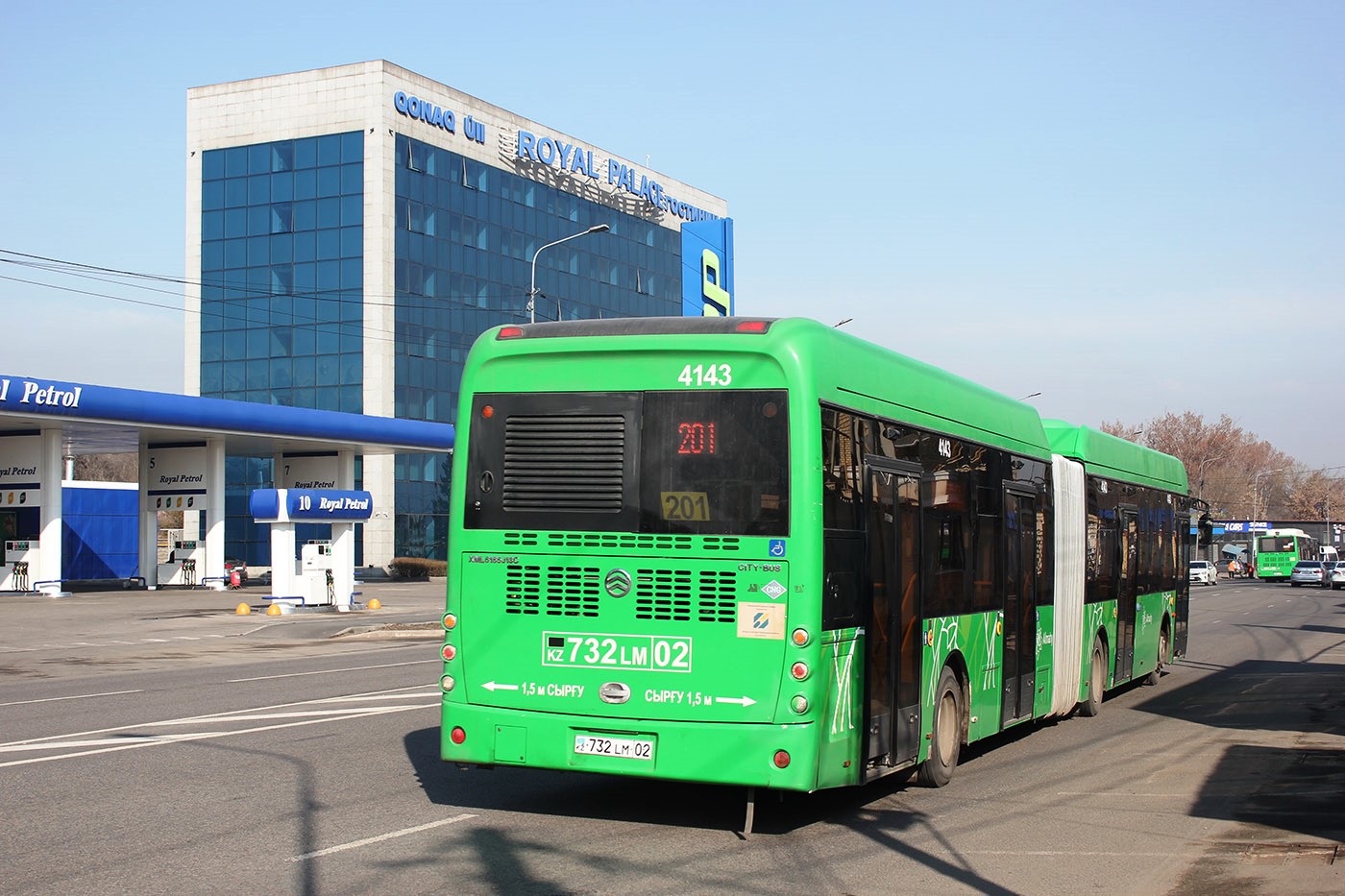 Алматы, Golden Dragon XML6185J13C (Hyundai Trans Auto) № 4143