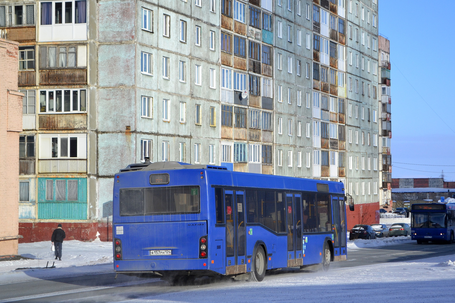 Красноярский край, МАЗ-103.486 № А 157 РН 124