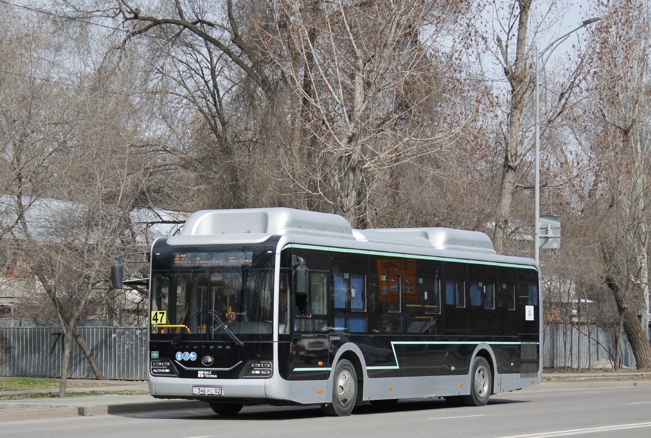 Ałmaty, Yutong ZK6116HG (QazTehna) Nr 346 FC 02