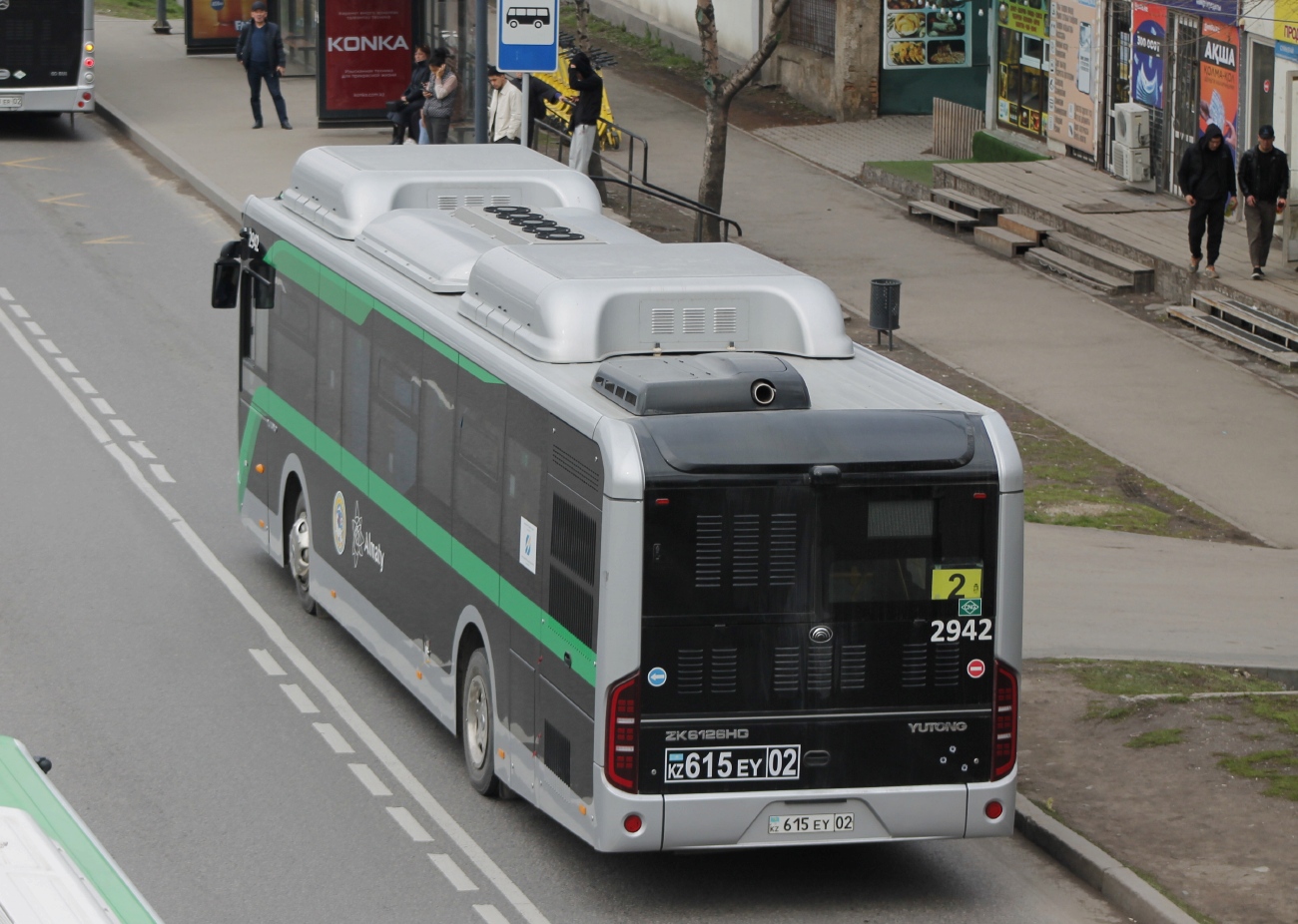 Алматы, Yutong ZK6126HG (QazTehna) № 2942