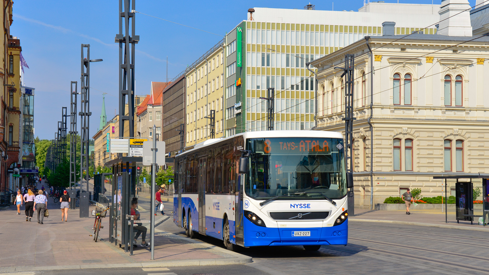 Финляндия, Volvo 8900BLE № 27