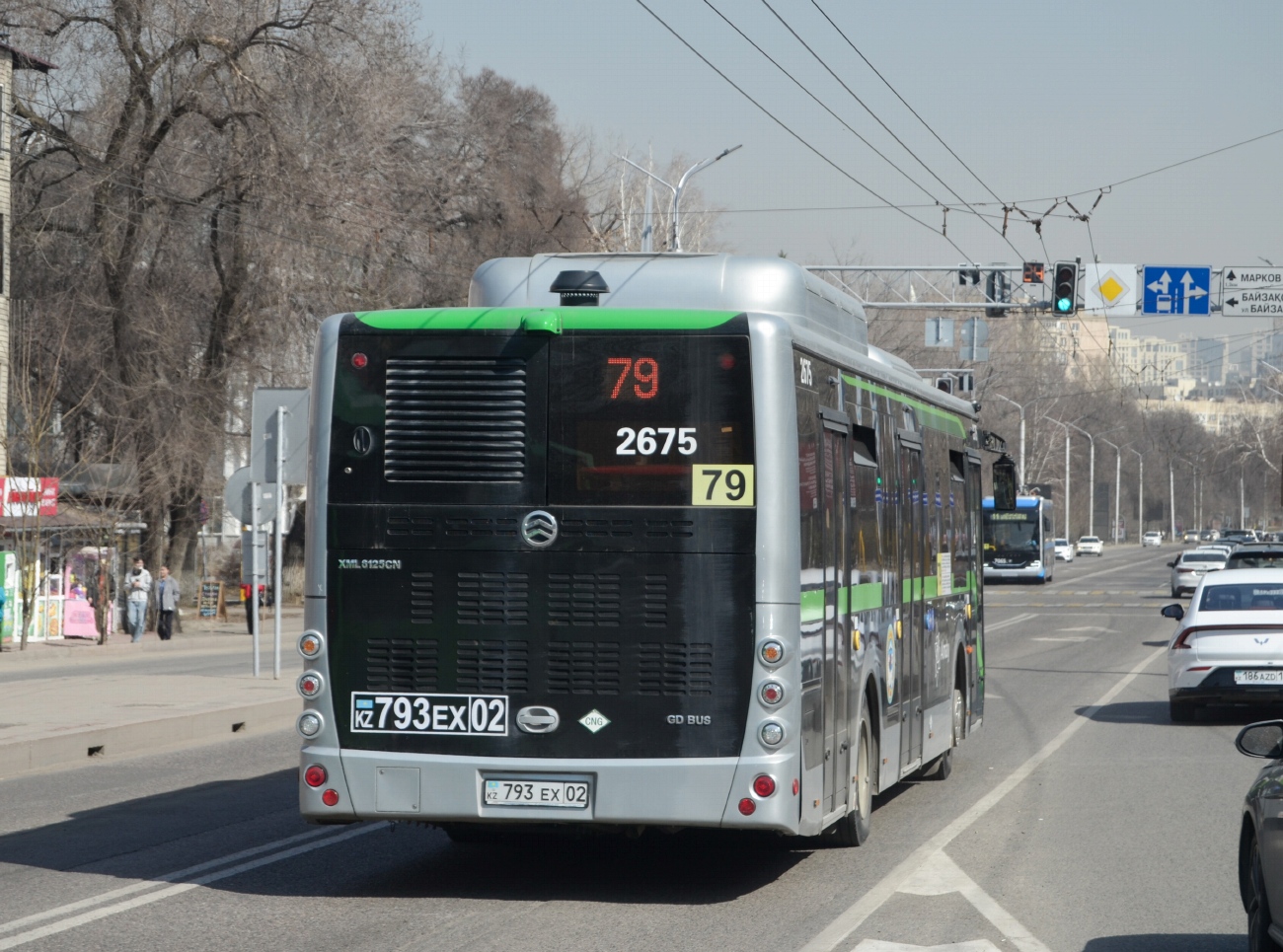 Алматы, Golden Dragon XML6125CN (Hyundai Trans Auto) № 2675