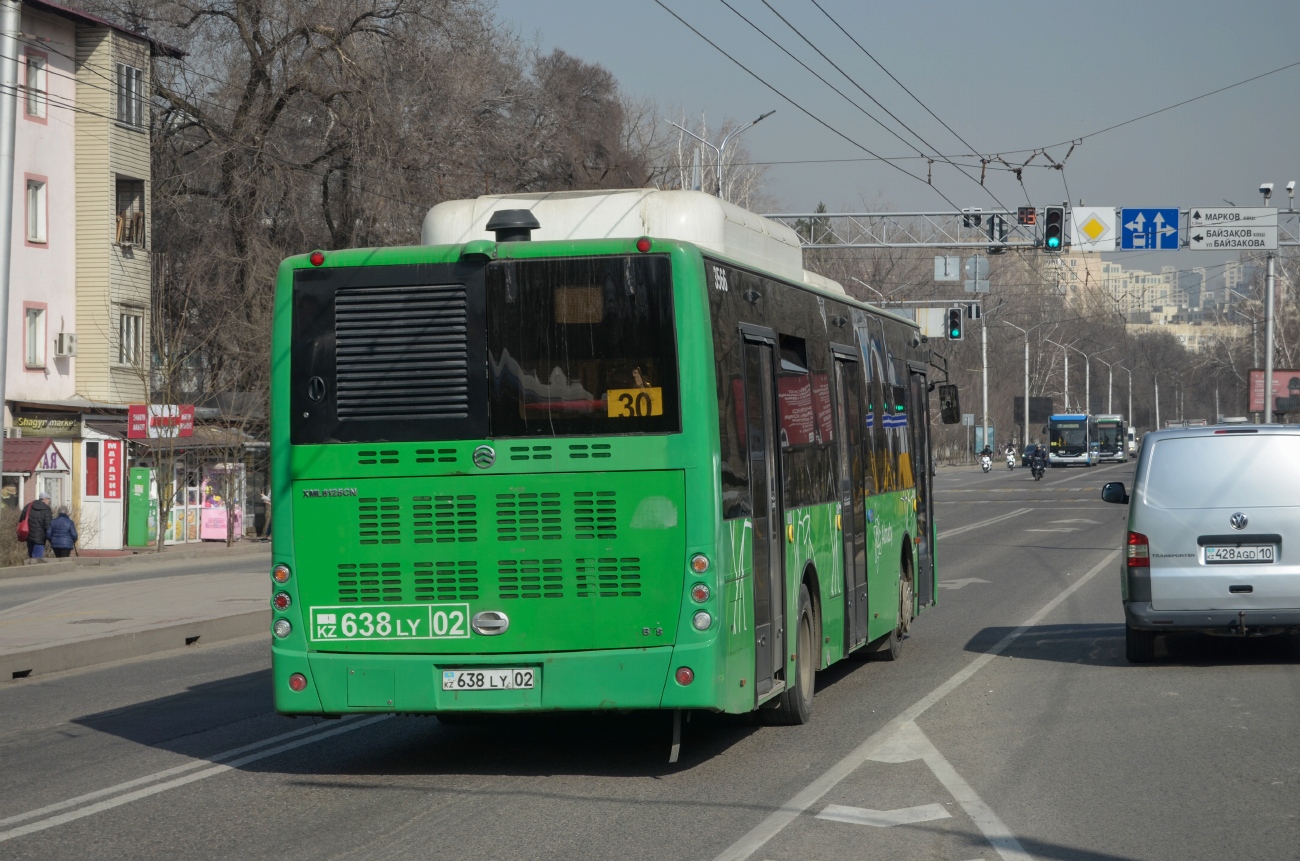 Алматы, Golden Dragon XML6125CN (Hyundai Trans Auto) № 3566