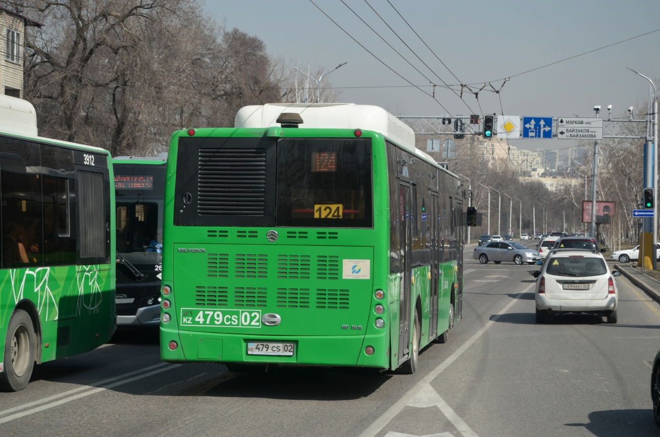 Алматы, Golden Dragon XML6125CN (Hyundai Trans Auto) № 3876