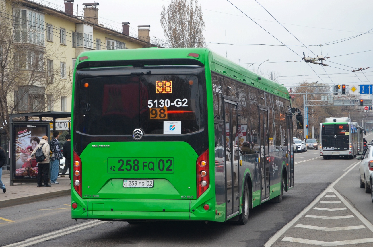 Алматы, Golden Dragon XML6125CE (Hyundai Trans Auto) № 5130-G2
