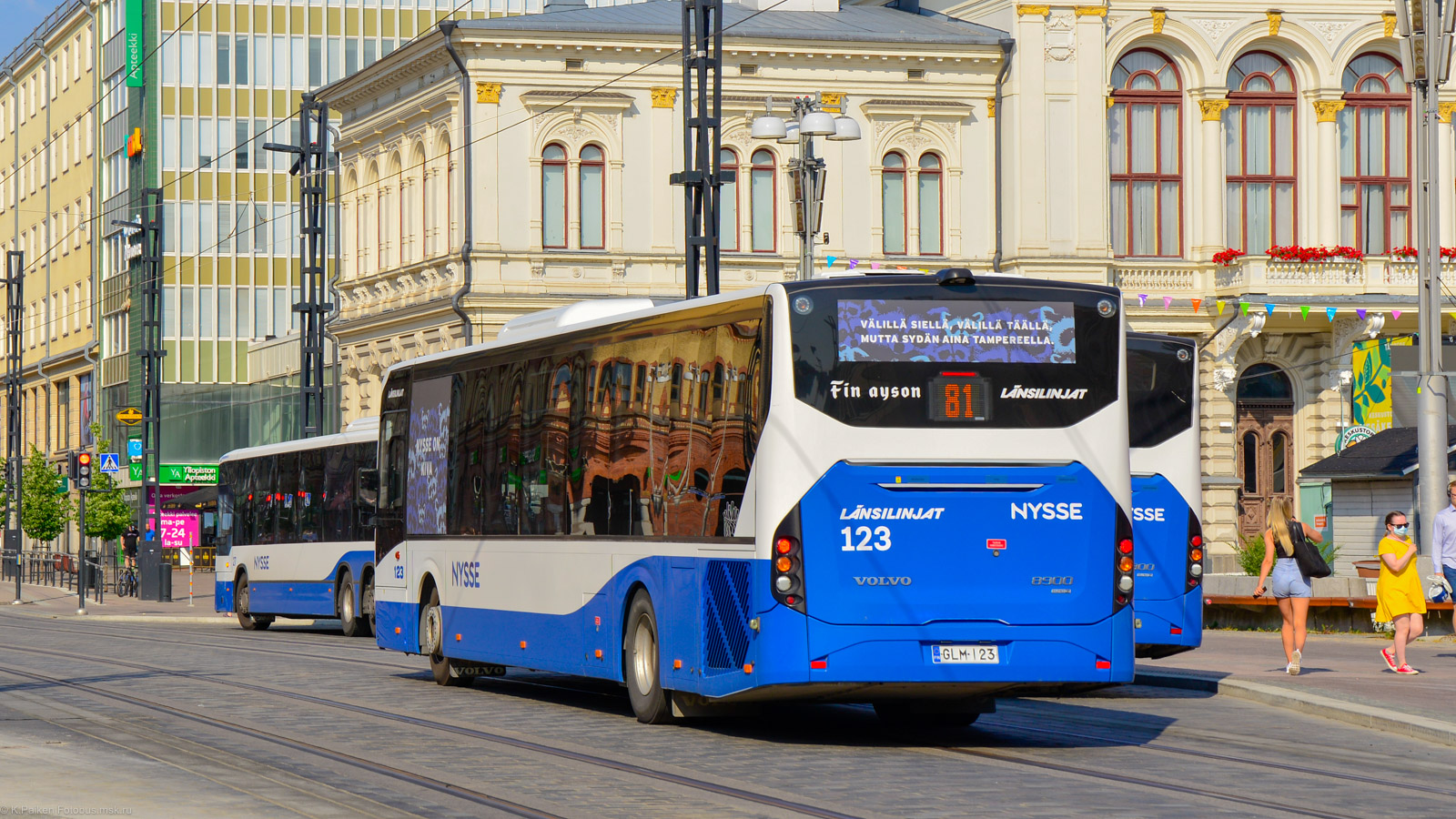 Финляндия, Volvo 8900LE № 123