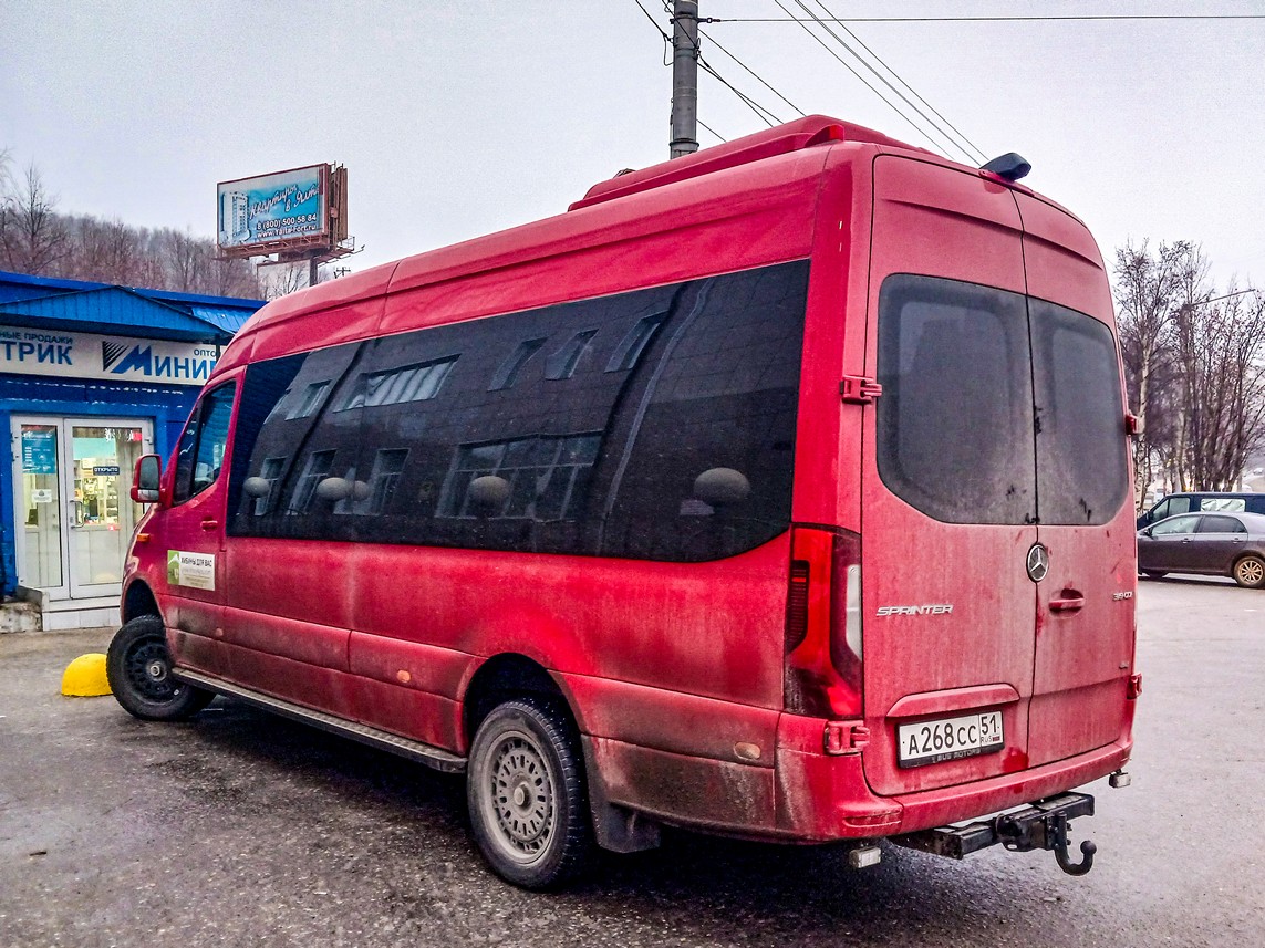 Мурманская область, Mercedes-Benz Sprinter W907 319CDI № А 268 СС 51