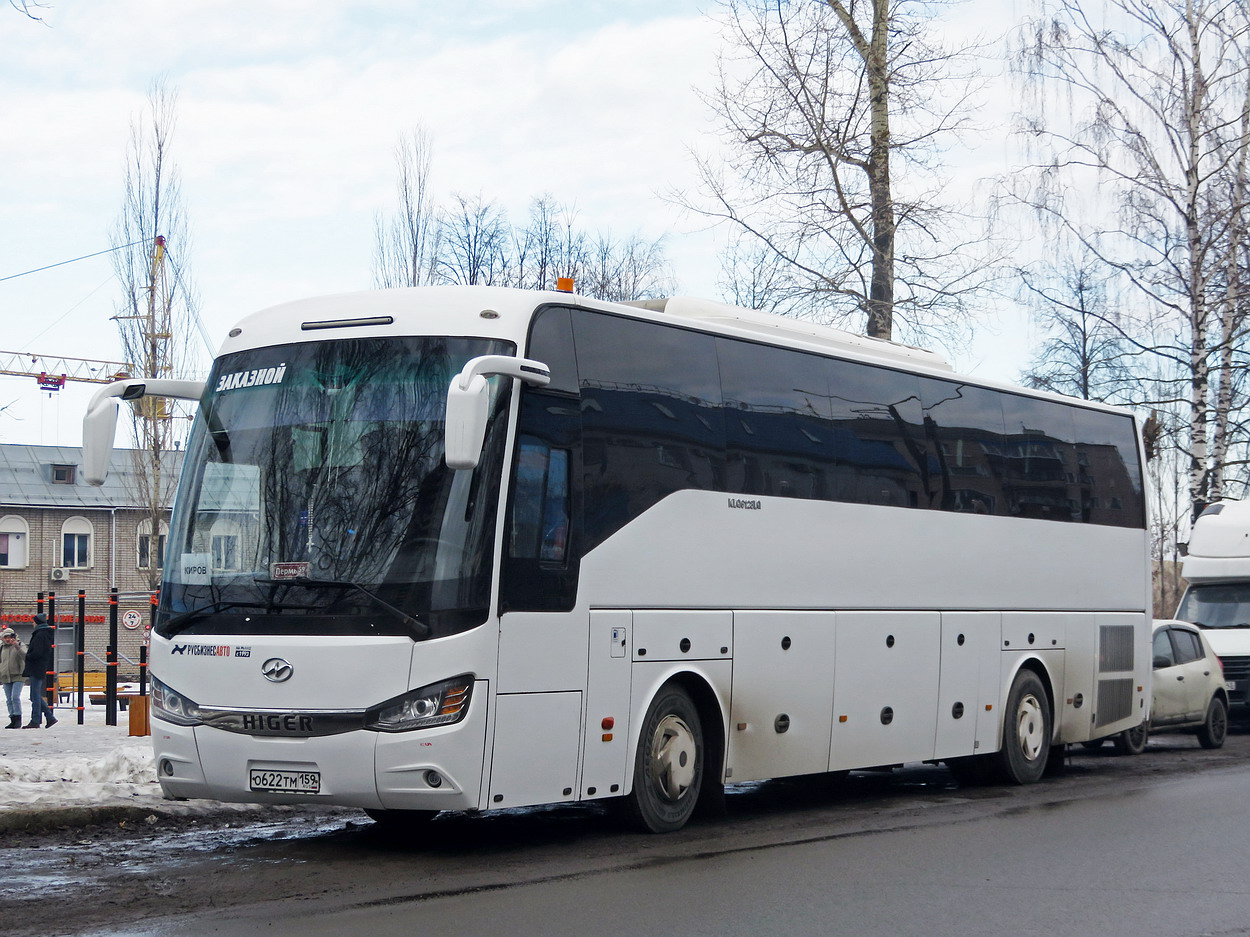 Пермский край, Higer KLQ6128LQ № О 622 ТМ 159