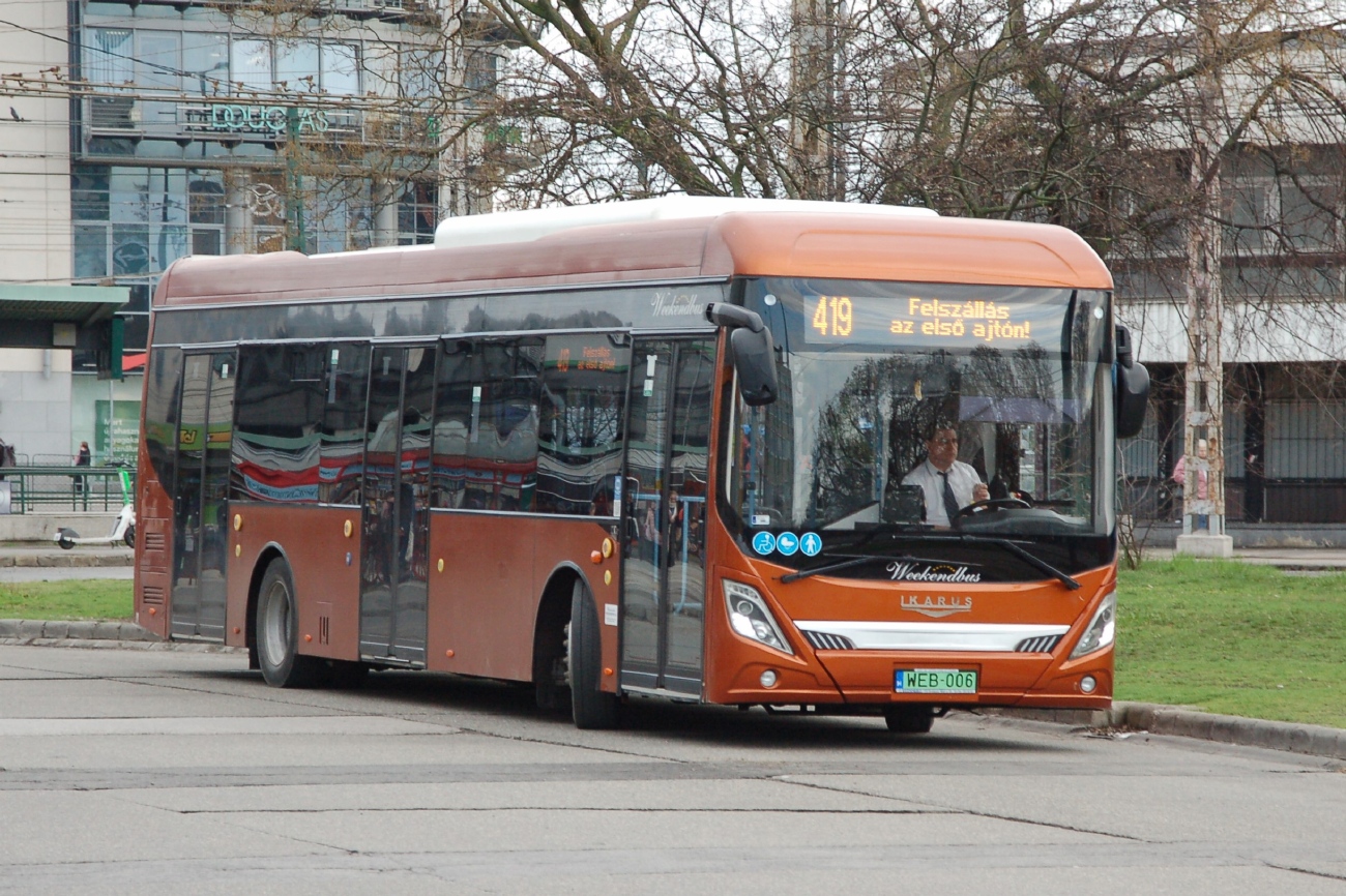 Венгрия, Ikarus 120.EL № WEB-006