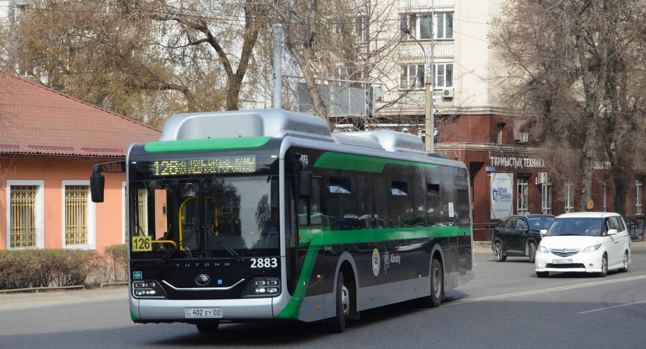 Алматы, Yutong ZK6126HG (QazTehna) № 2883