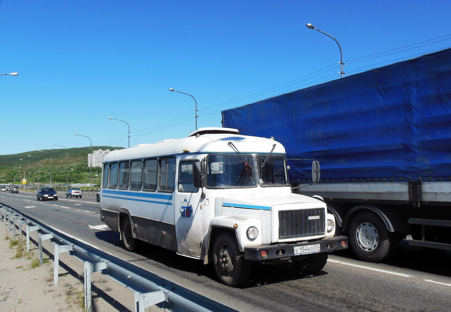 Мурманская область, КАвЗ-39767-030 (397670) № Е 154 КО 51