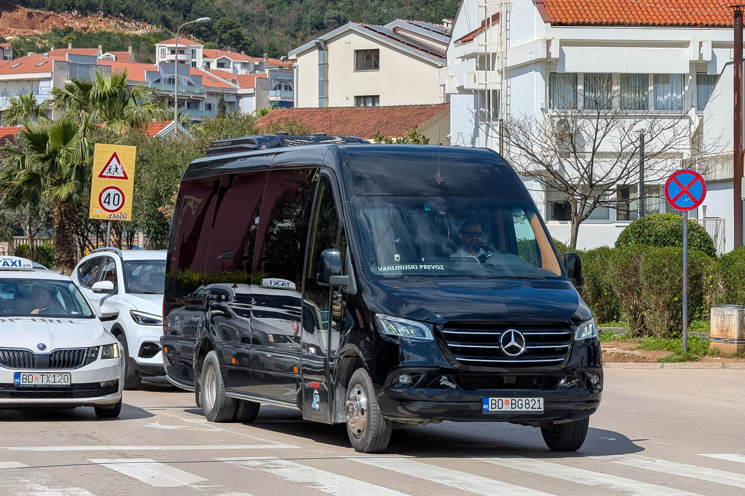 Черногория, Mercedes-Benz Sprinter W907 519CDI № BD BG821