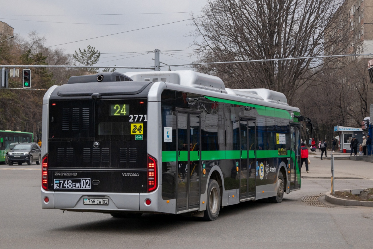 Алматы, Yutong ZK6126HG (QazTehna) № 2771