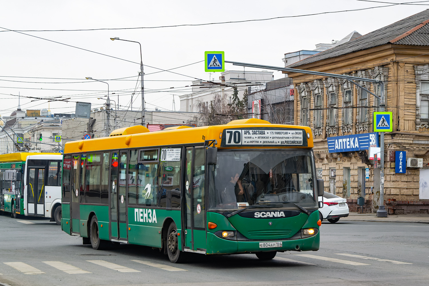 Пензенская область, Scania OmniLink I (Скания-Питер) № Е 804 АР 164