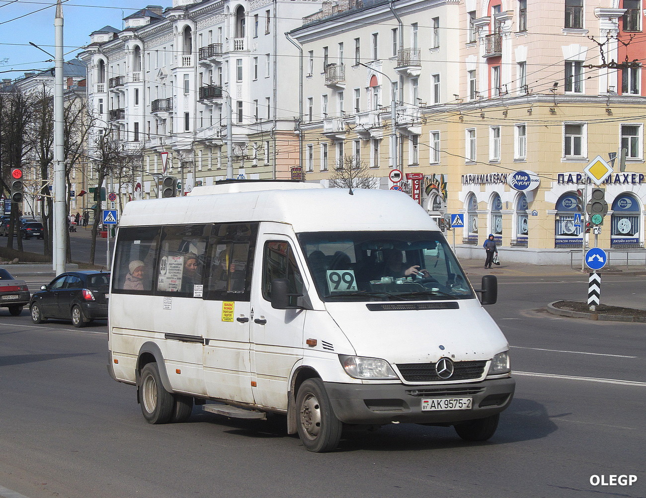 Витебская область, Луидор-2232* (MB Sprinter Classic) № АК 9575-2