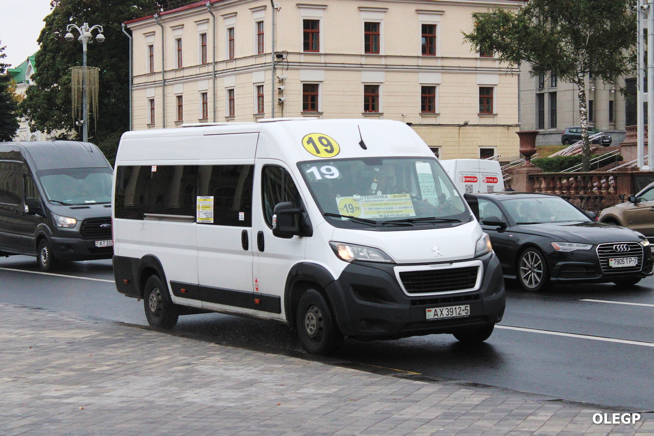 Минская область, Peugeot Boxer № АХ 3912-5