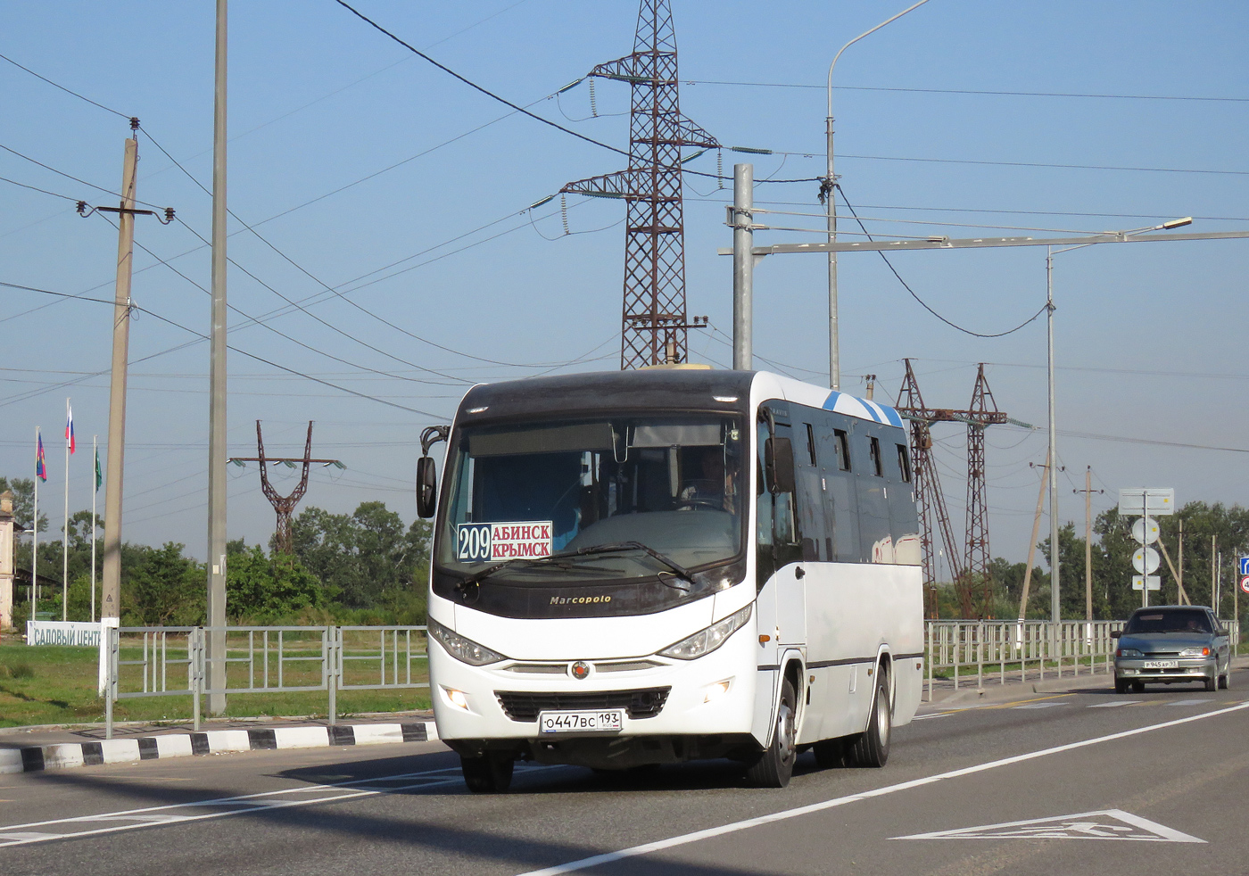 Краснодарский край, Marcopolo Bravis 3297-20-01 № О 447 ВС 193